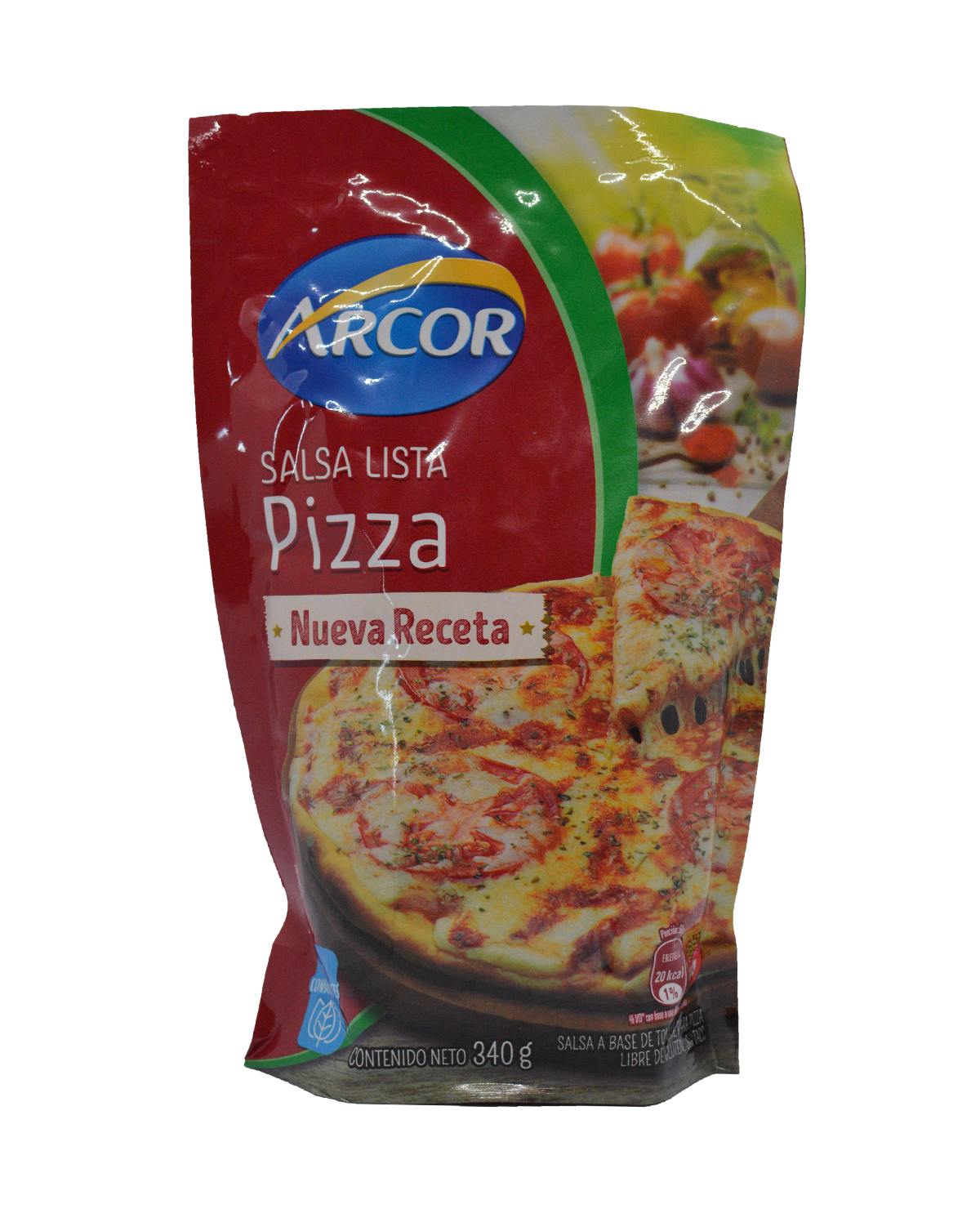 Salsa Lista Arcor Pizza 340 Gr